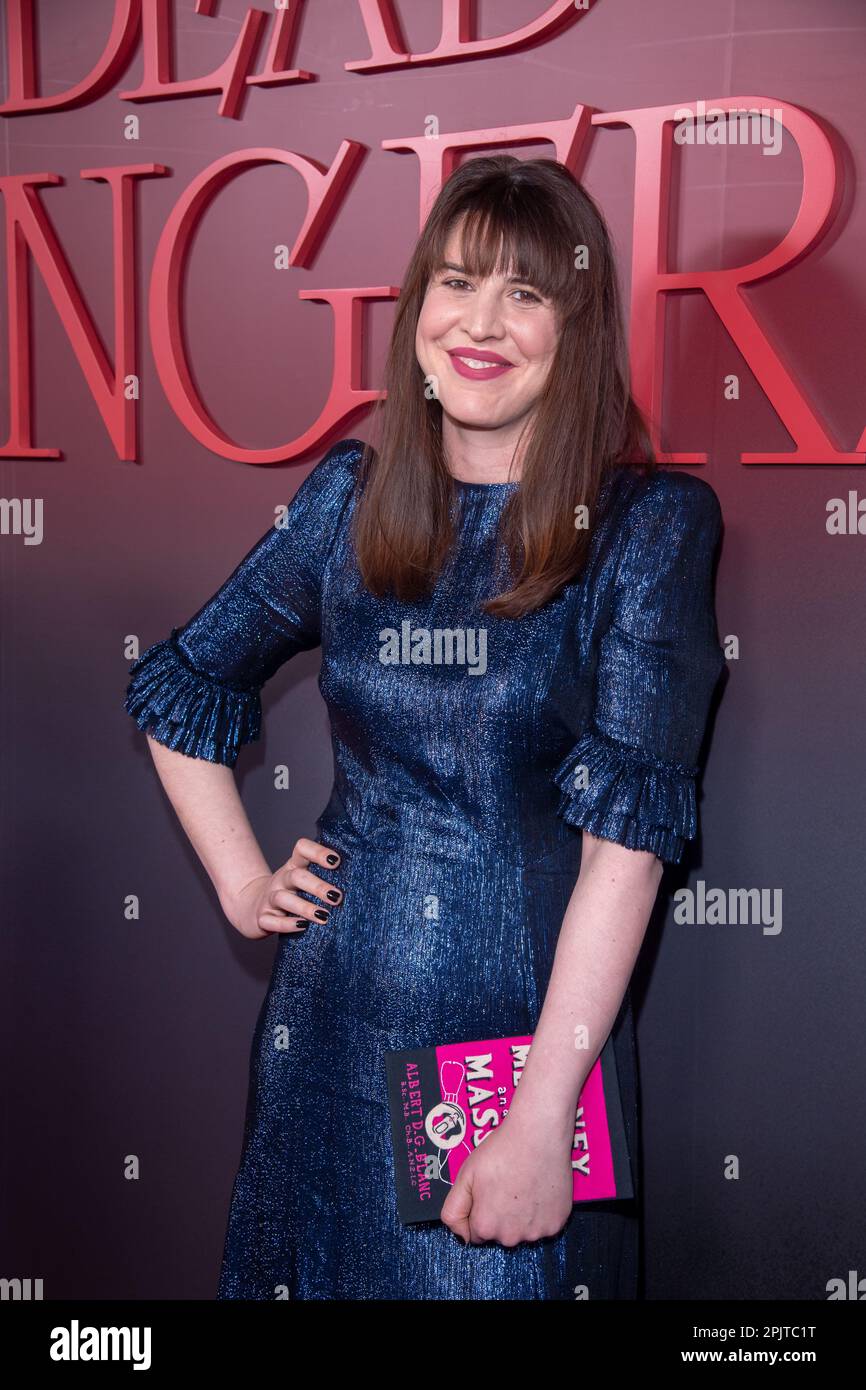 NEW YORK, NEW YORK - 03. APRIL: Alice Birch nimmt am 03. April 2023 in New York City an der Weltpremiere der „Dead Ringer“ von Prime Video Teil. Stockfoto