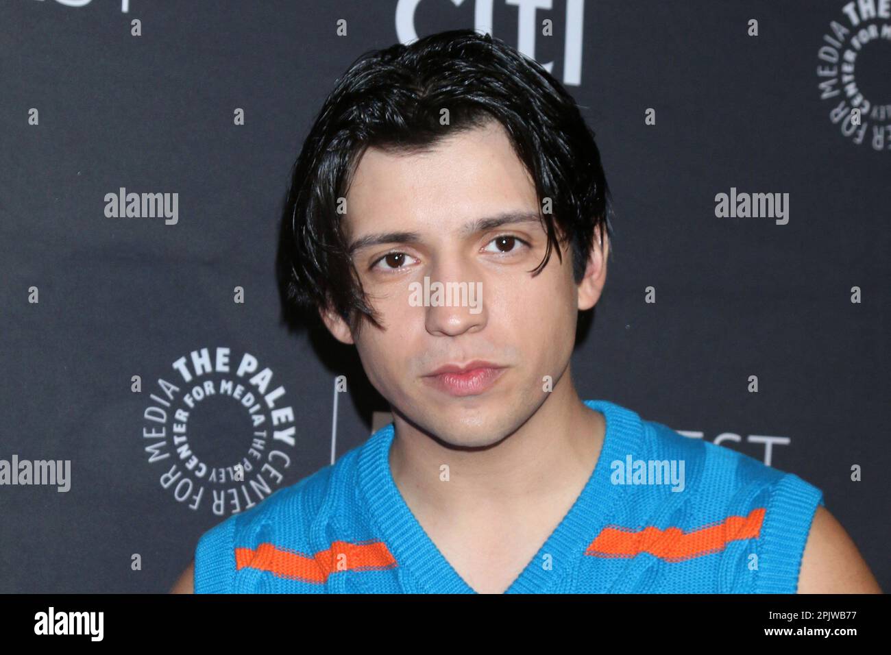 Los Angeles, Kalifornien. 3. April 2023. Kevin Alves bei Ankunft für YELLOWJACKETS Screening am PaleyFest LA, Dolby Theatre, Los Angeles, CA 3. April 2023. Kredit: Priscilla Grant/Everett Collection/Alamy Live News Stockfoto