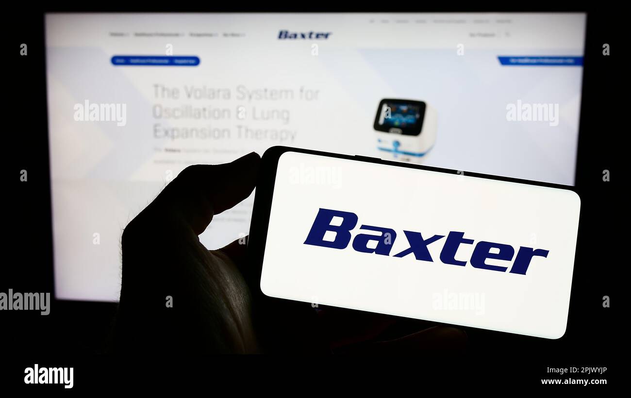 Baxter logo Fotos und Bildmaterial in hoher Auflösung Alamy