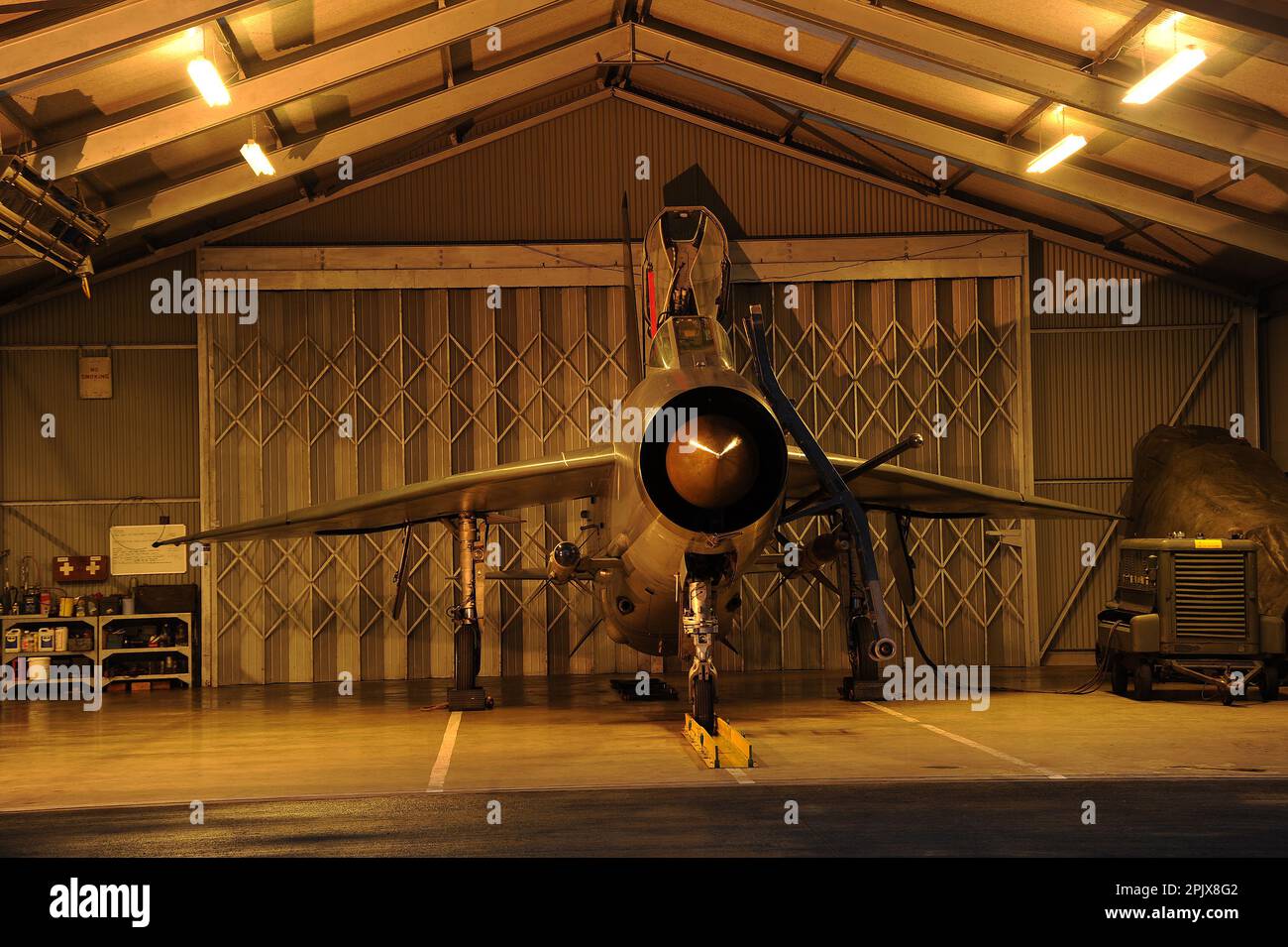 Lightning 'XR728' in Bruntingthorpe. Stockfoto