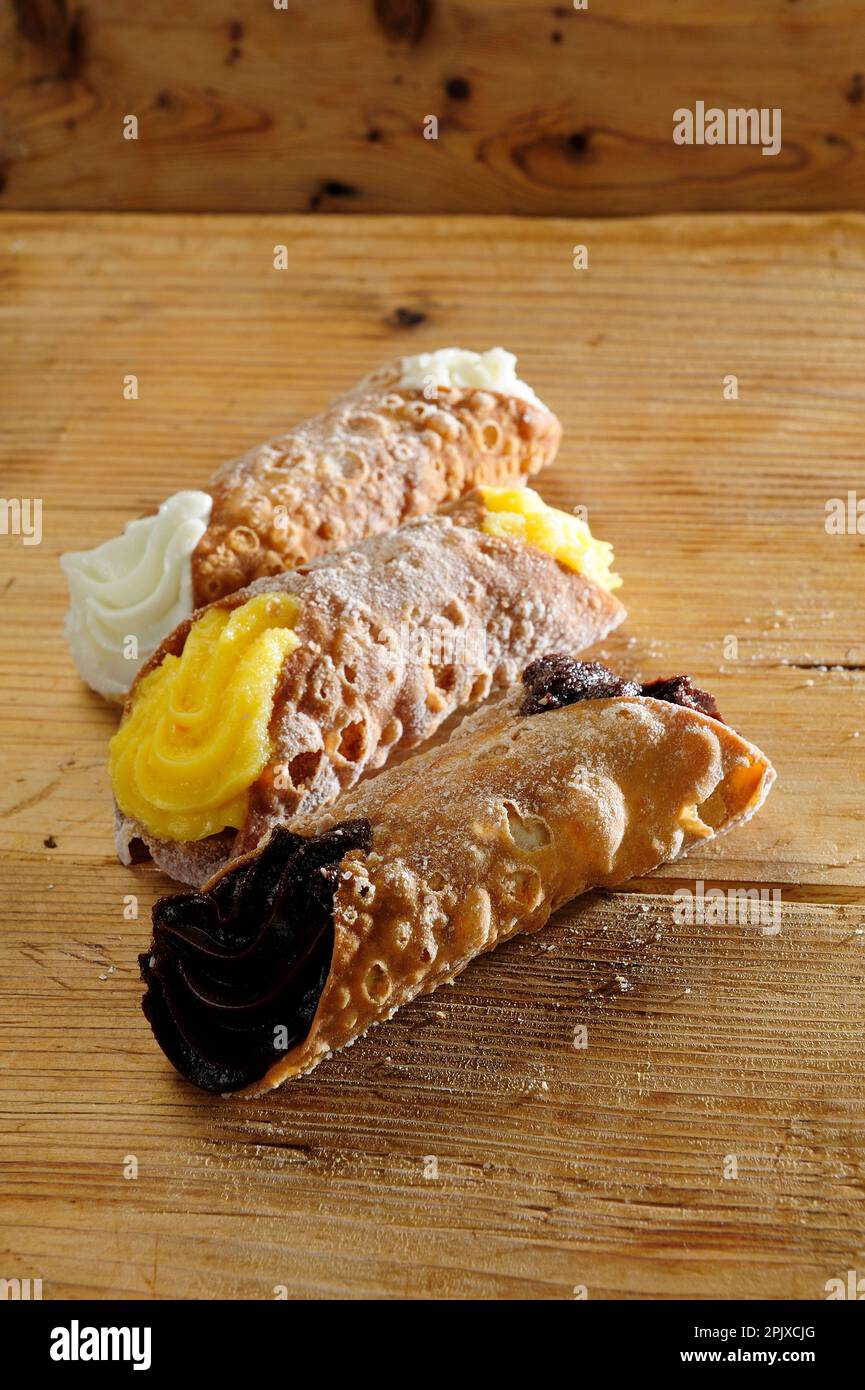 Sizilianische Cannoli von Corrado Assenza, Chefkoch des Caffè Sicilia ...