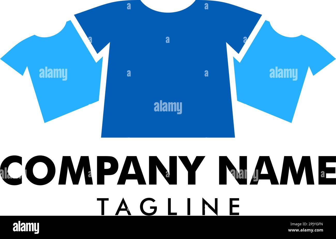 Design-Vektor für T-Shirt-Modevorlage Stock Vektor