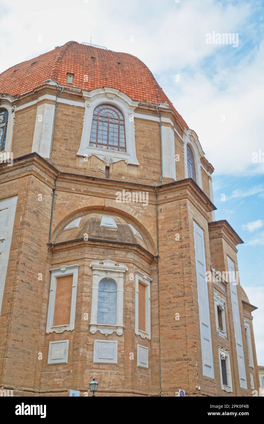 Die Kapelle Cappella dei Principi Medici in Florenz, Italien Stockfoto