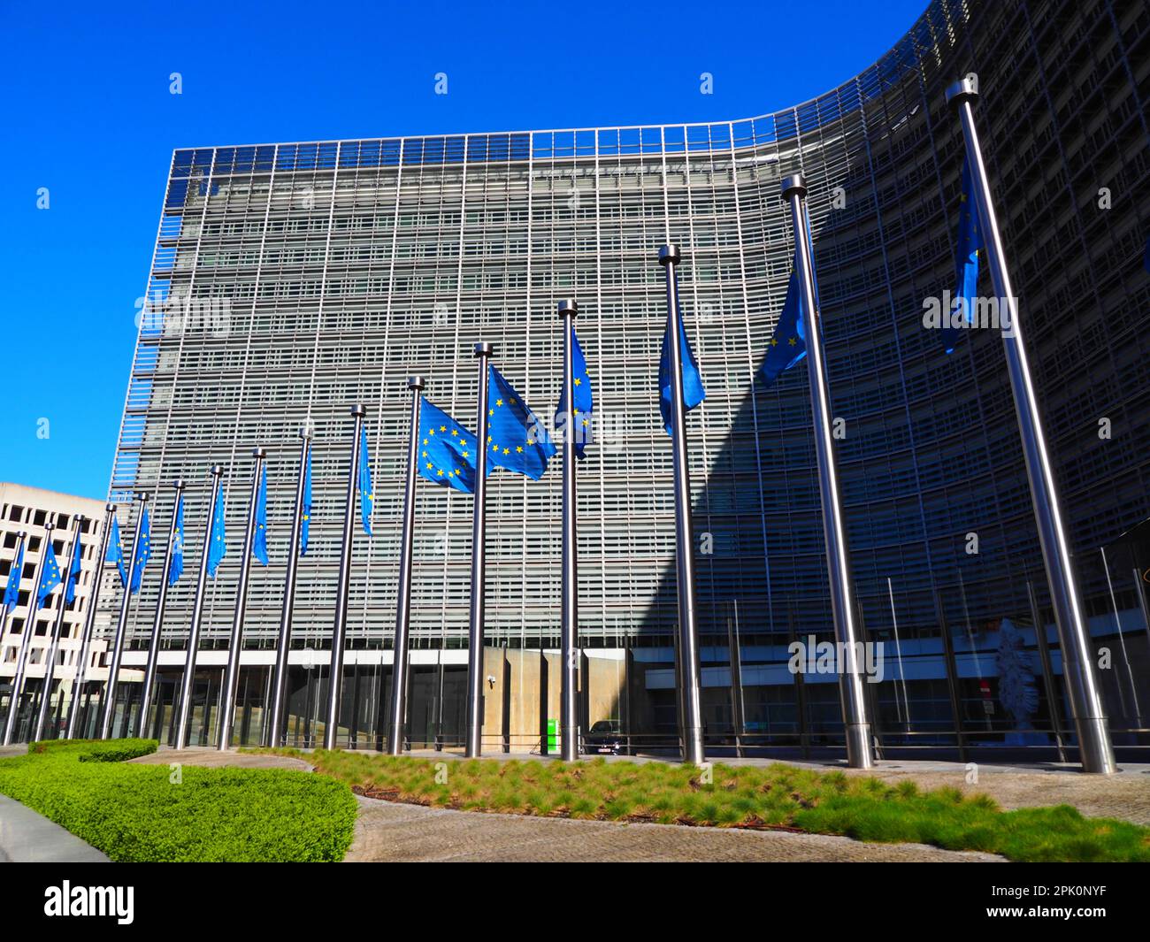 BEST of the European Quarter, Heart of Europe, Brüssel, Belgien Stockfoto