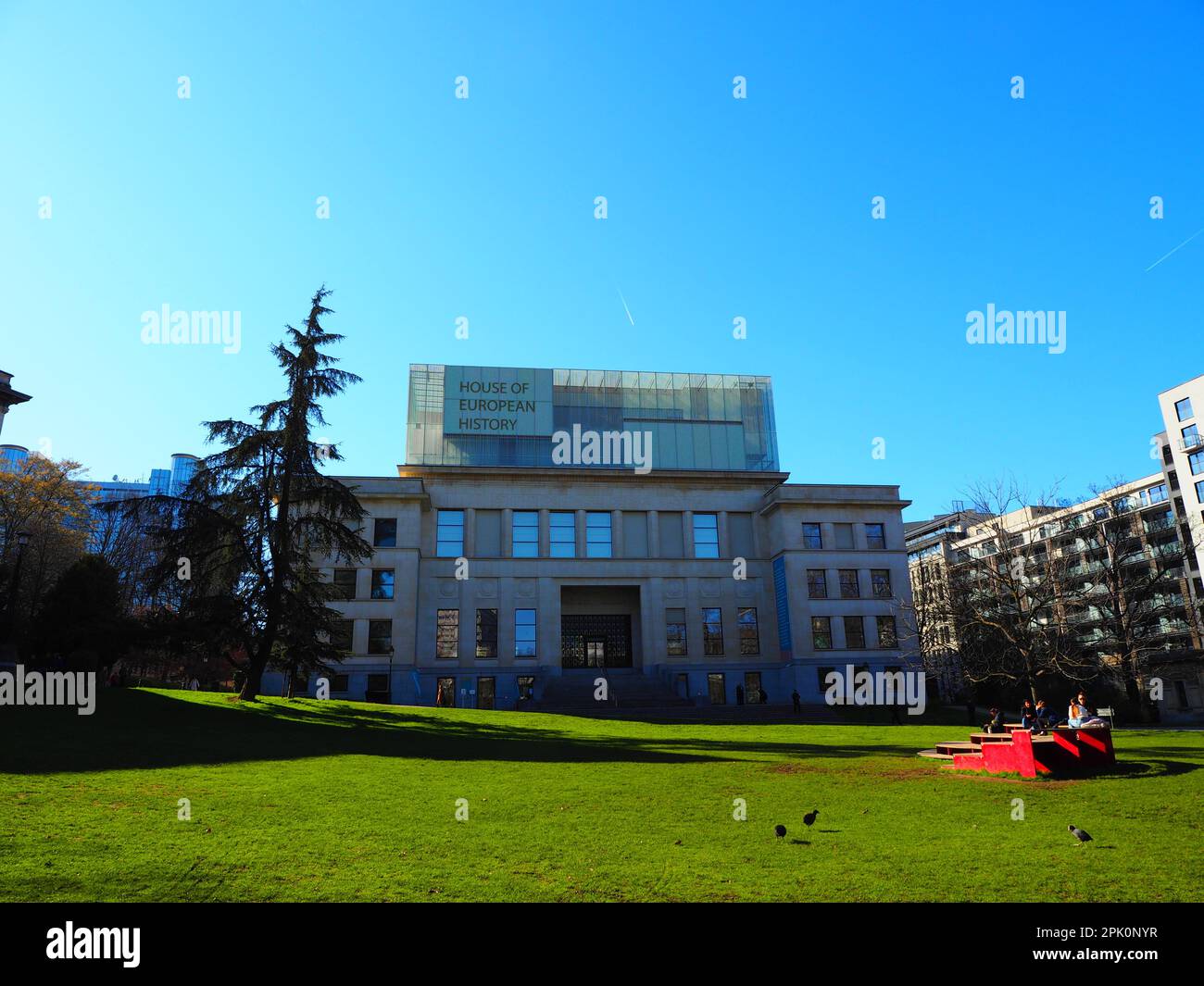 BEST of the European Quarter, Heart of Europe, Brüssel, Belgien Stockfoto