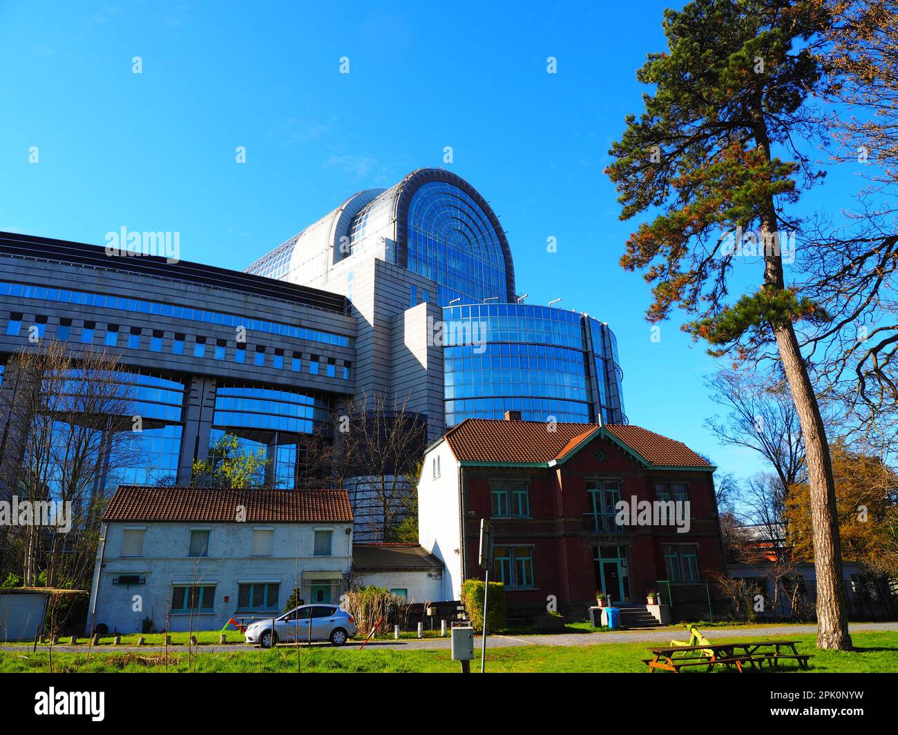 BEST of the European Quarter, Heart of Europe, Brüssel, Belgien Stockfoto