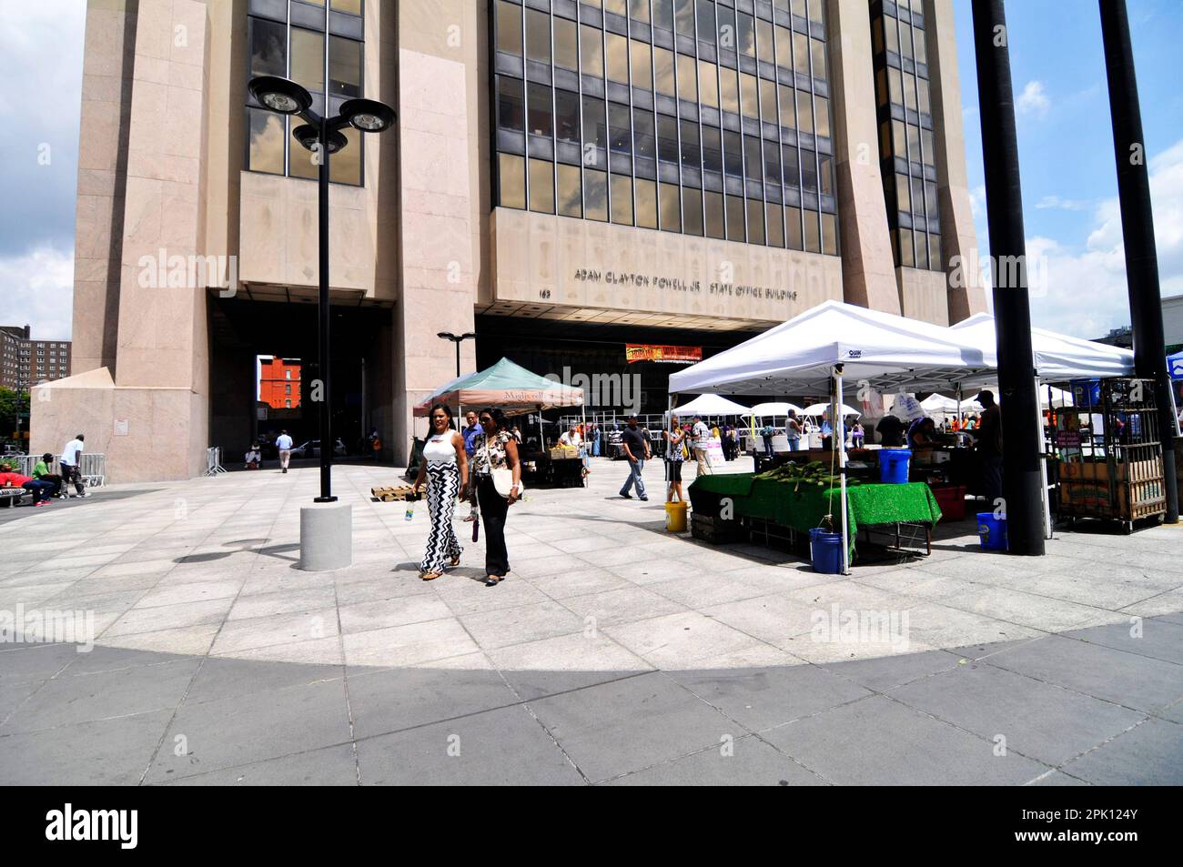 Adam Clayton Powell Jr State Office Building in Harlem, New York City, USA. Stockfoto