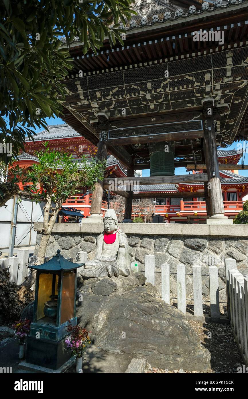 Nagoya, Japan - 15. März 2023: OSU Kannon ist ein buddhistischer Tempel in Nagoya, Japan. Stockfoto