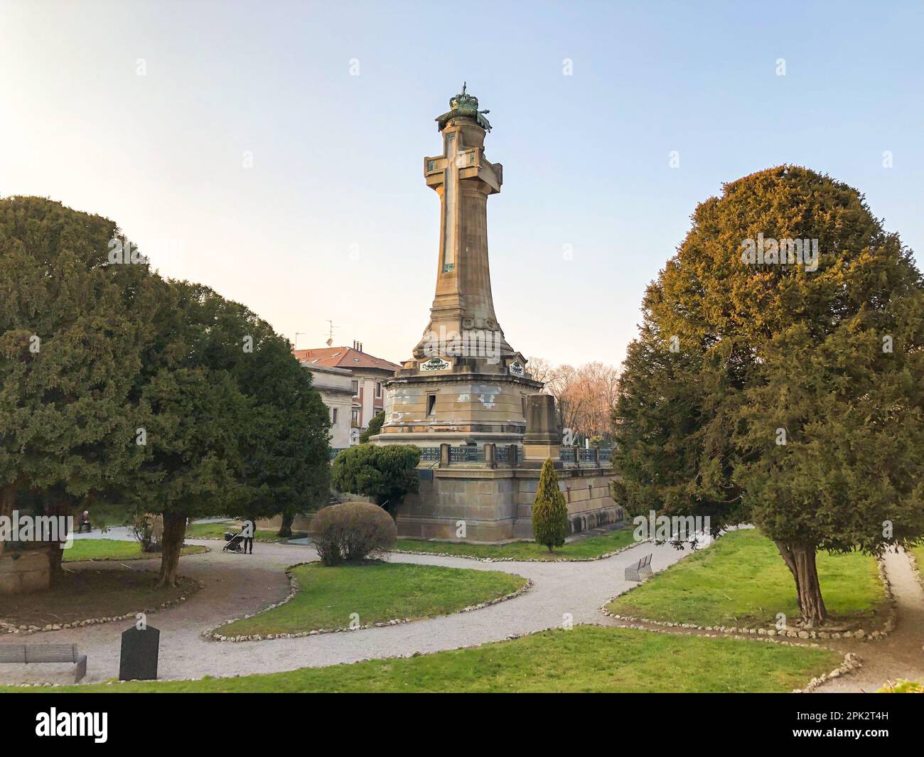 Cappella Espiatoria - Expiatorische Kapelle, Monza, Italien. Stockfoto