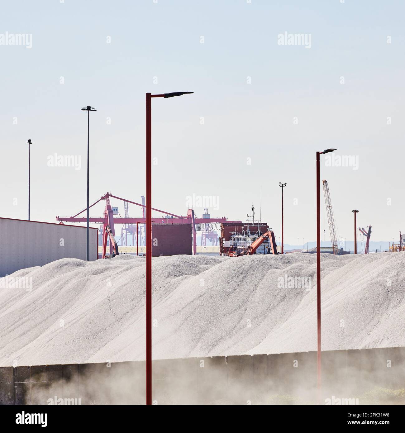 Avonmouth Docks bei Bristol Stockfoto