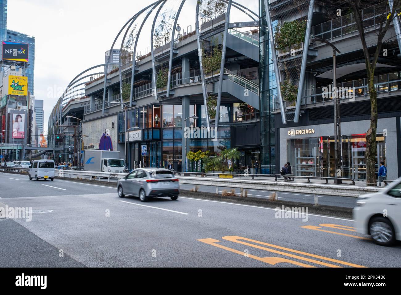 März 13. 2023 - Tokio, Japan: Miyashita Park Mall in Shibuya City Tokio, Japan Stockfoto