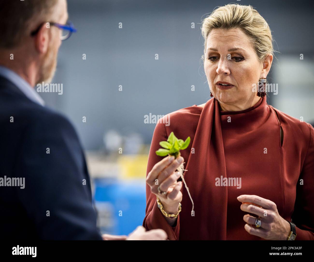 RAALTE Niederlande, 05./04./2023, Queen Maxima während eines Besuchs