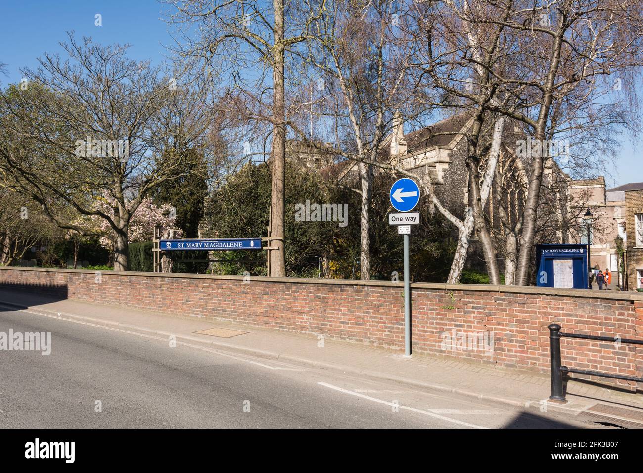 St. Mary Magdalene Parish Church, Church Walk, Richmond, Surrey, England, UK Stockfoto