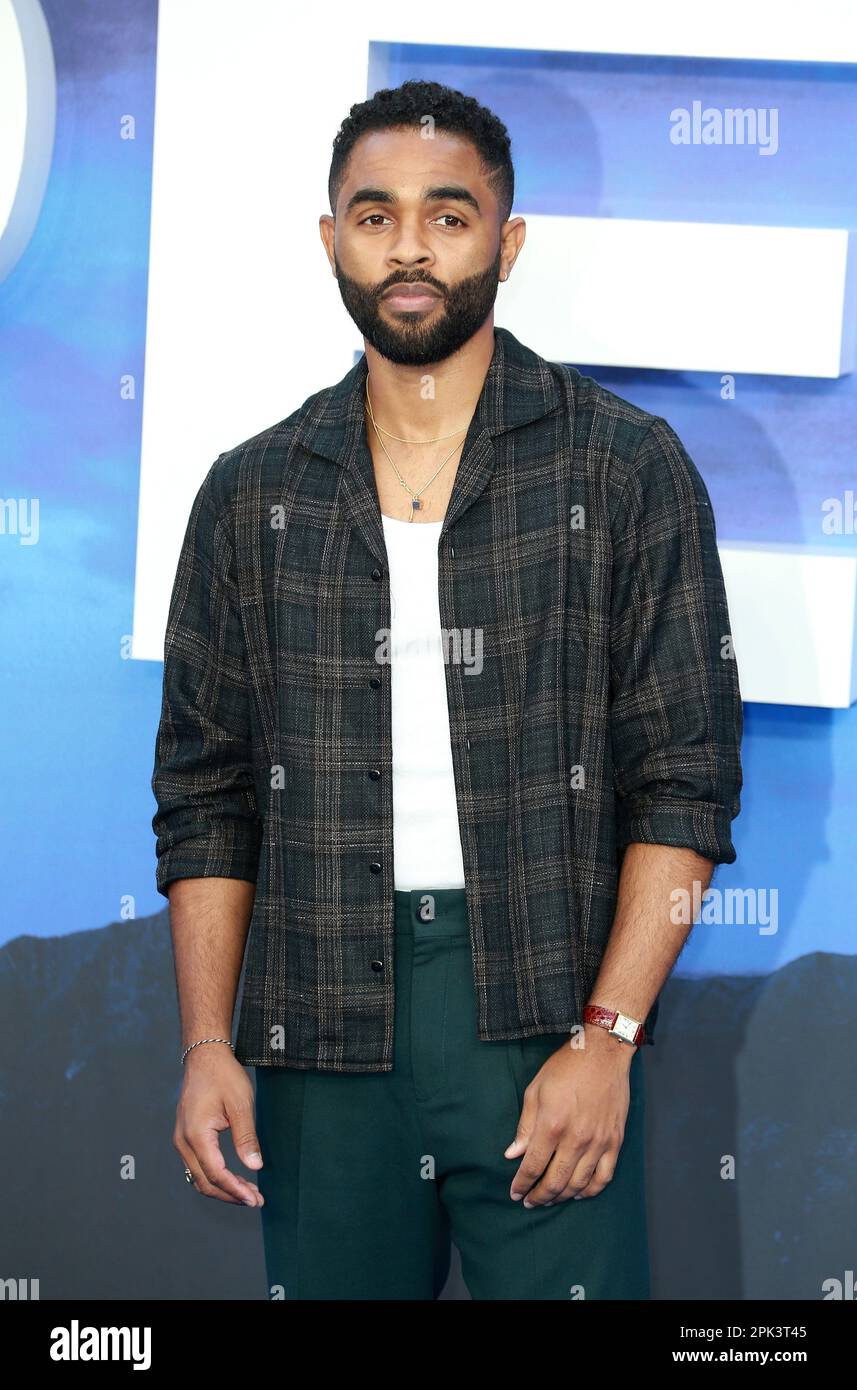 London, Großbritannien. 28. Juli 2022. Anthony Welsh besucht die britische Premiere von „NOPE“ am Odeon Luxe Leicester Square in London. (Credit Image: © Fred Duval/SOPA Images via ZUMA Press Wire) NUR ZUR REDAKTIONELLEN VERWENDUNG! Nicht für den kommerziellen GEBRAUCH! Stockfoto