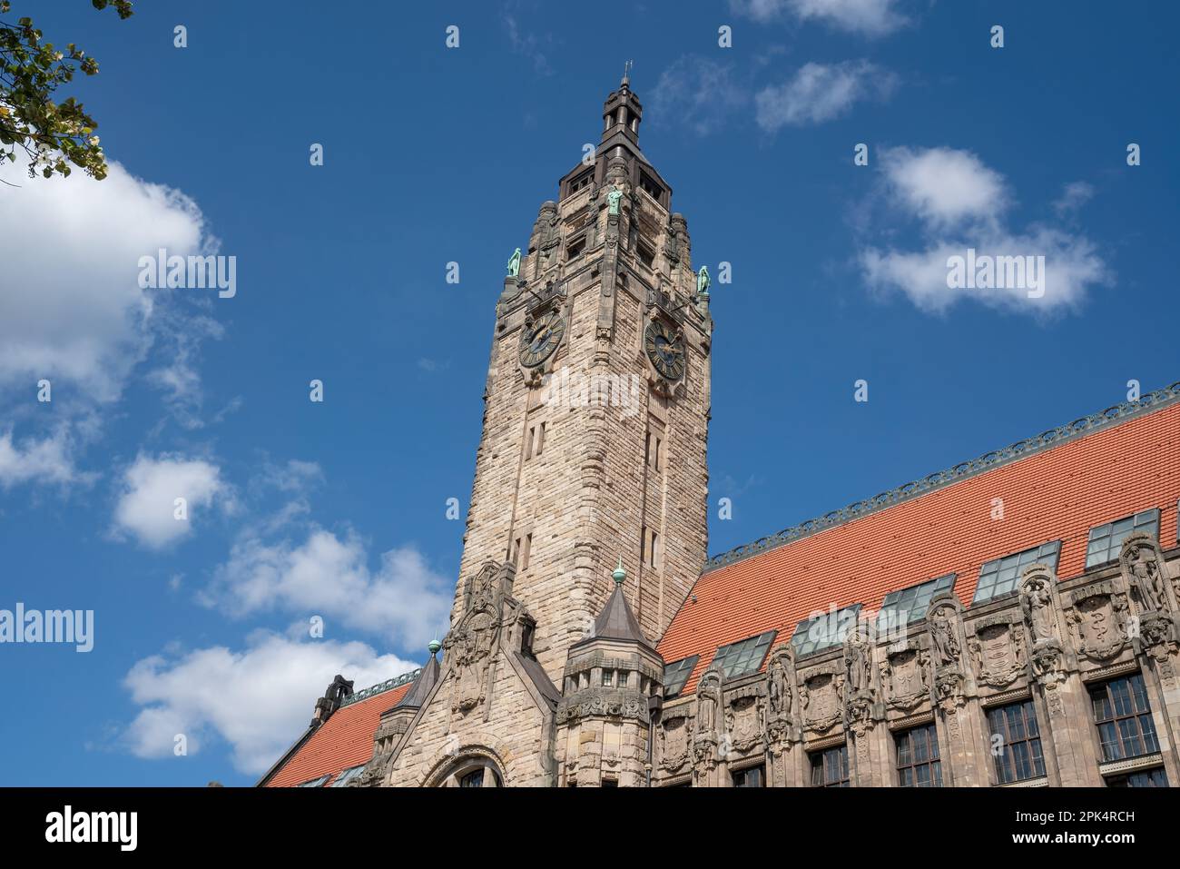 Berlin - 6. September 2019: Charlottenburg Rathaus - Berlin Stockfoto