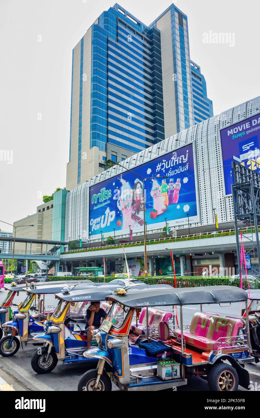 Tuk Tuks in Bangkok, Thailand Stockfoto