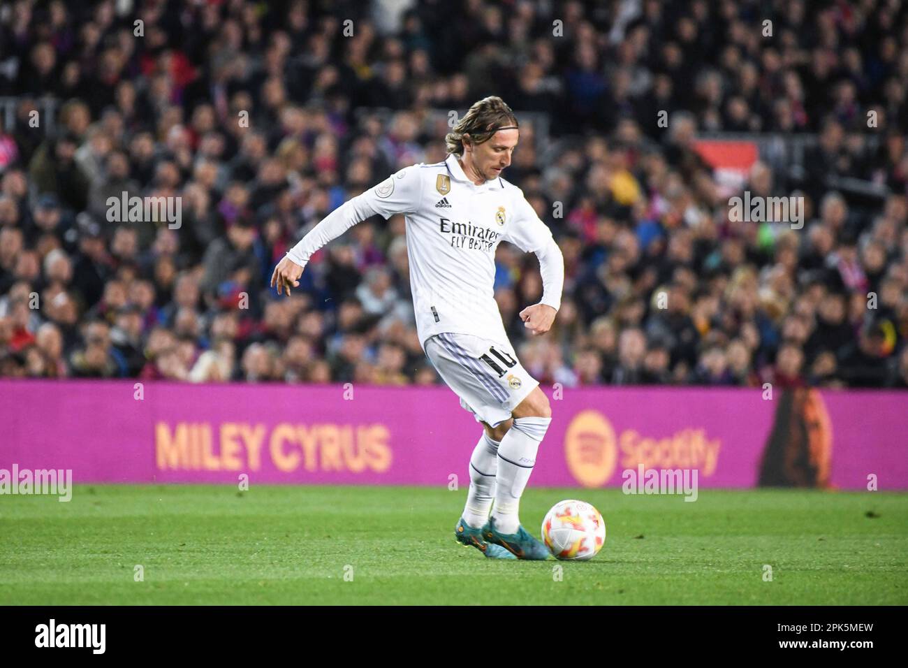 MADRID, SPANIEN – MÄRZ 5: Spiel zwischen dem FC Barcelona und dem Real Madrid CF im Rahmen des Halbfinales (Leg 2 von 2) der Copa Del Rey im Spotify Camp Nou Stadium am 5. März 2023 in Barcelona, Spanien. (Foto: Sara Aribó/PxImages) Stockfoto