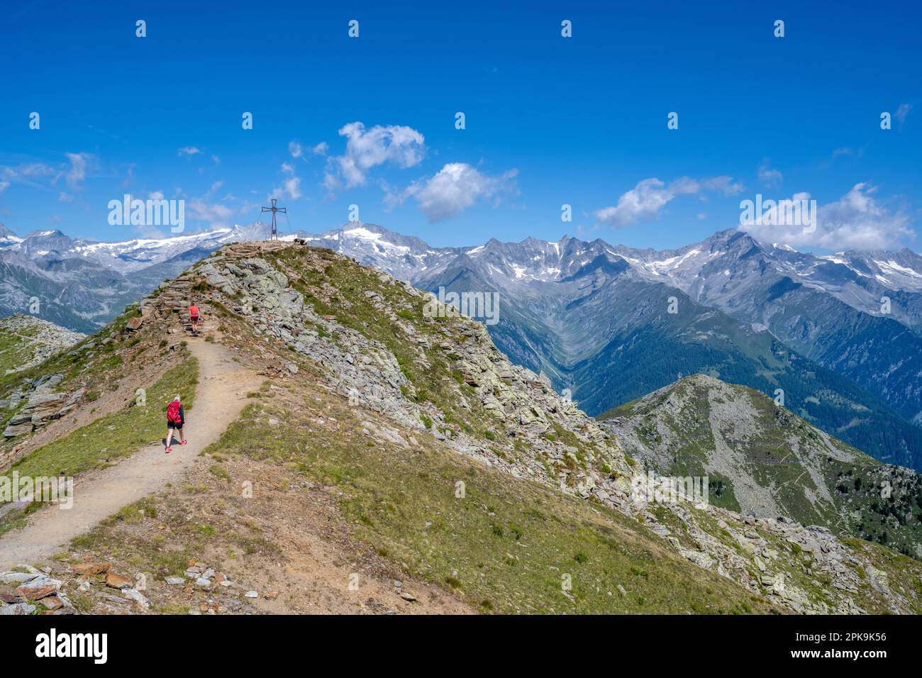 Speikboden, Sand in Taufers, Provinz Bozen, Südtirol, Italien. Auf dem Speikboden Stockfoto