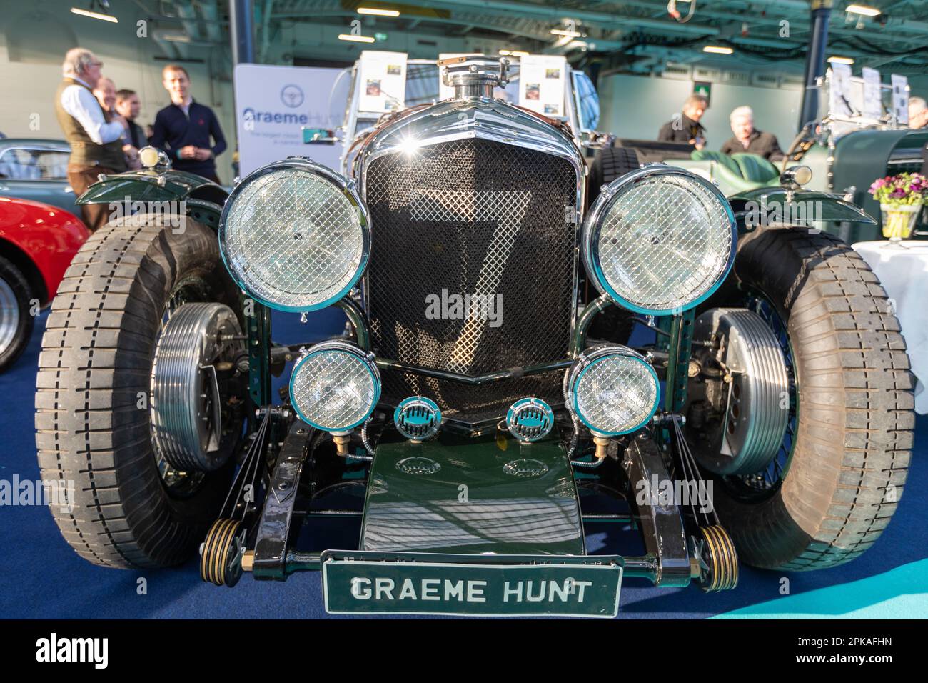 Ein 1929 3 Liter Bentley bei der Classic Car Show London Stockfoto