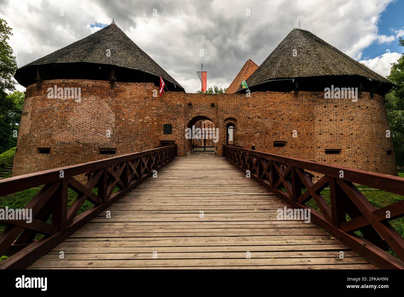 Europa, Polen, Woiwodschaft Lubusz / Lubuskie / Ziemia Lubuska, Miedzyrzecz Stockfoto