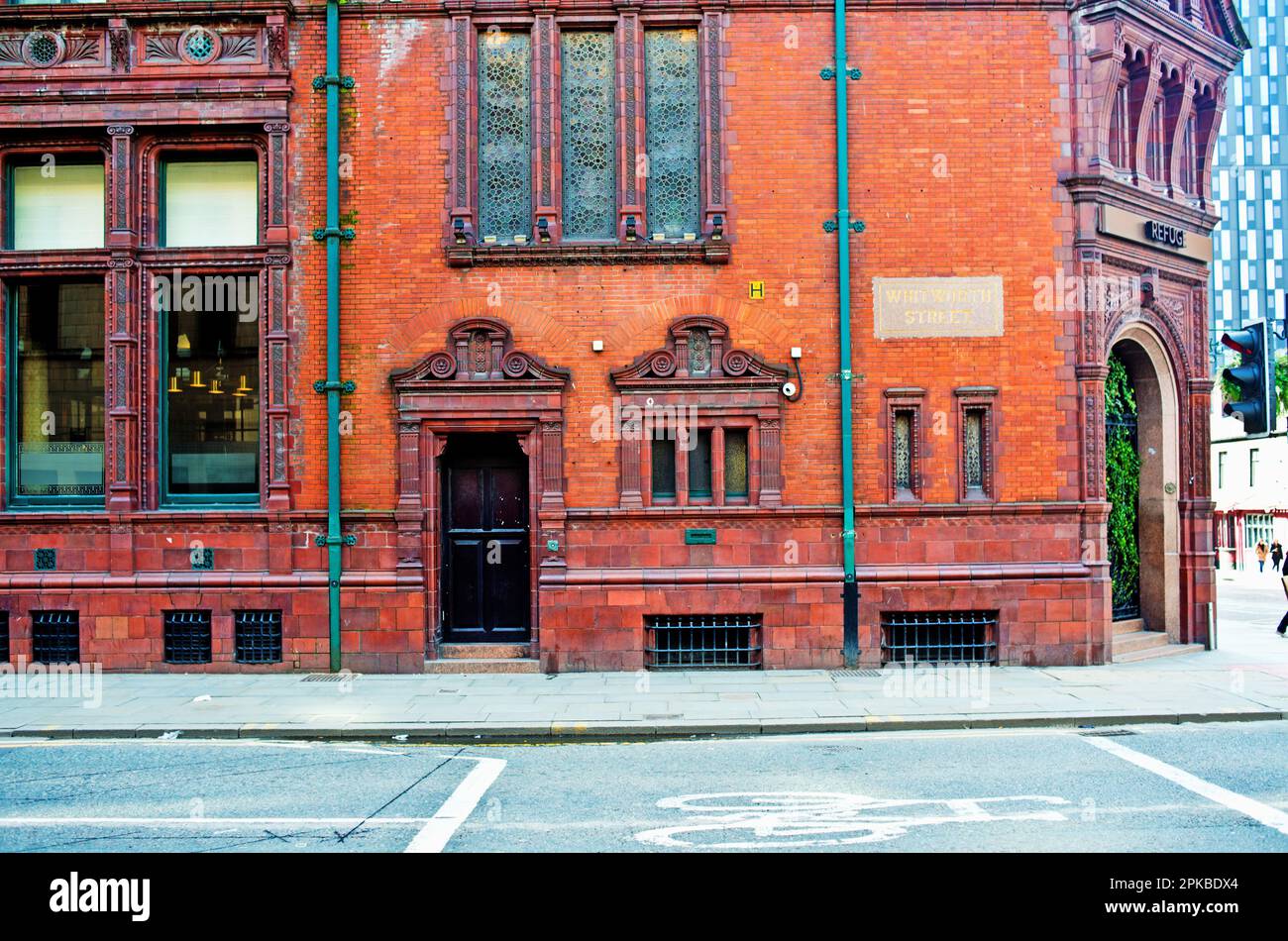 Refuge Building, Whitworth Street, Manchester, Lancashire, England Stockfoto