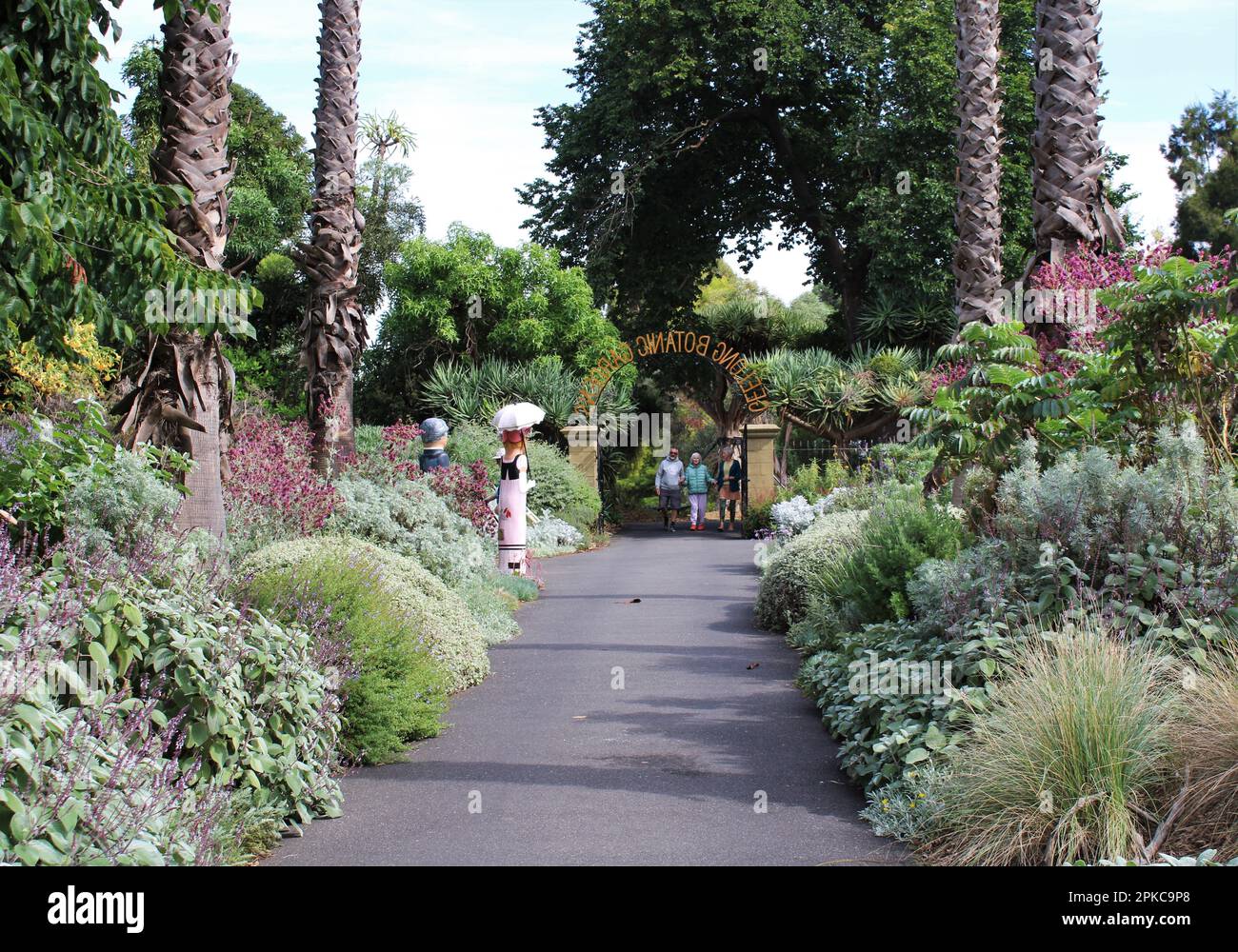 Geelong Botanic Gardens, in Victoria, Australien. Stockfoto