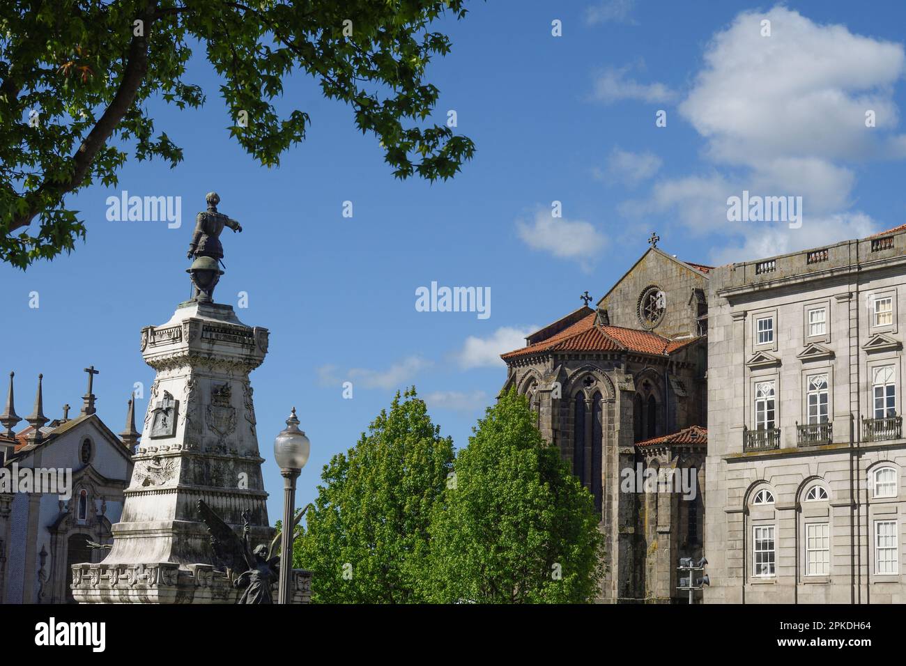 Der Infanten-Don-Henrique-Platz in Portop Stockfoto