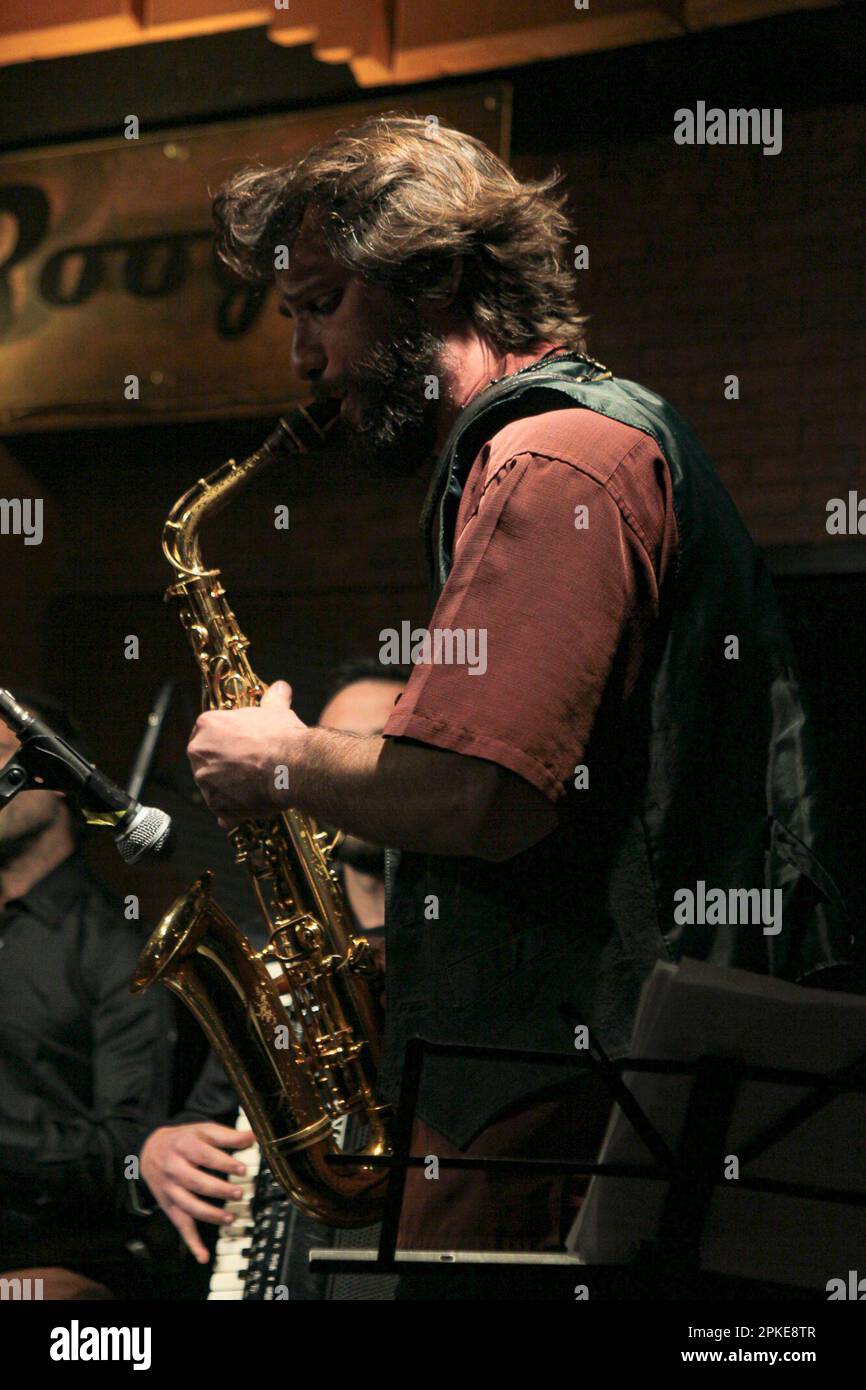 Nubras Ensemble in Konzert im Boogie Club Jazz Live in Rom. Nubrass ist