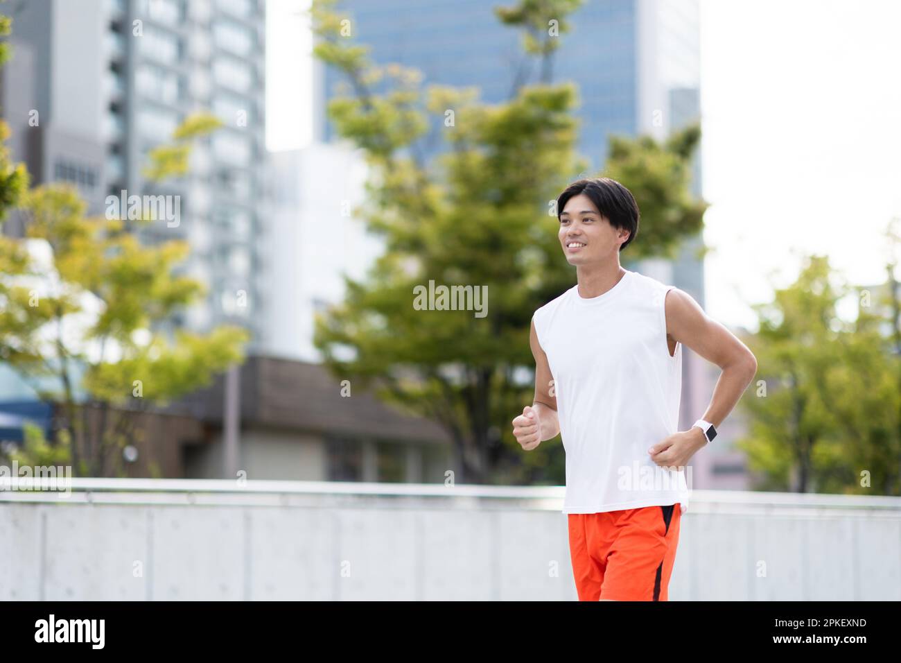 Running Man Stockfoto