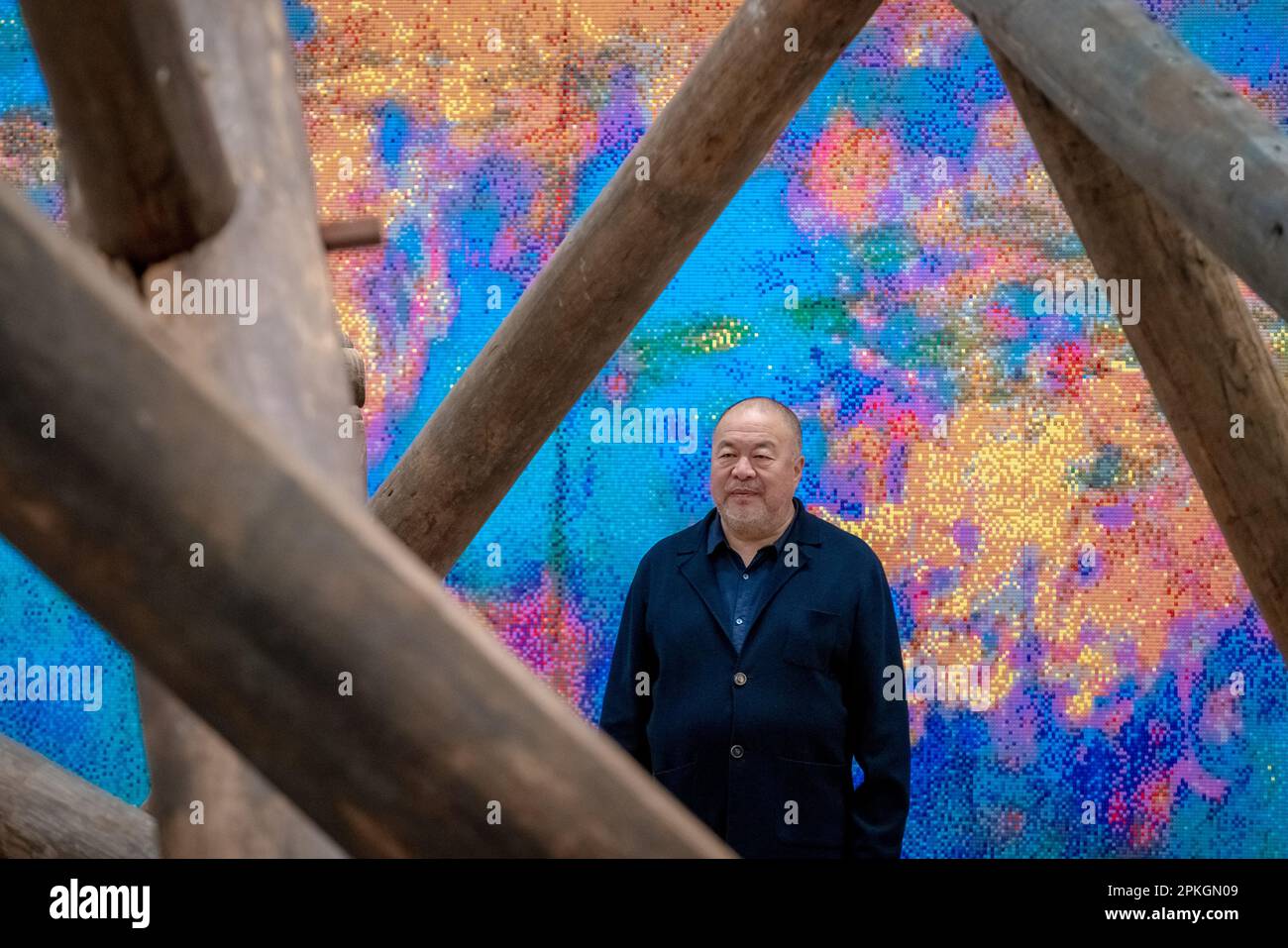 AI Weiwei: „Making Sense“-Ausstellung im Design Museum, London, Vereinigtes Königreich Stockfoto