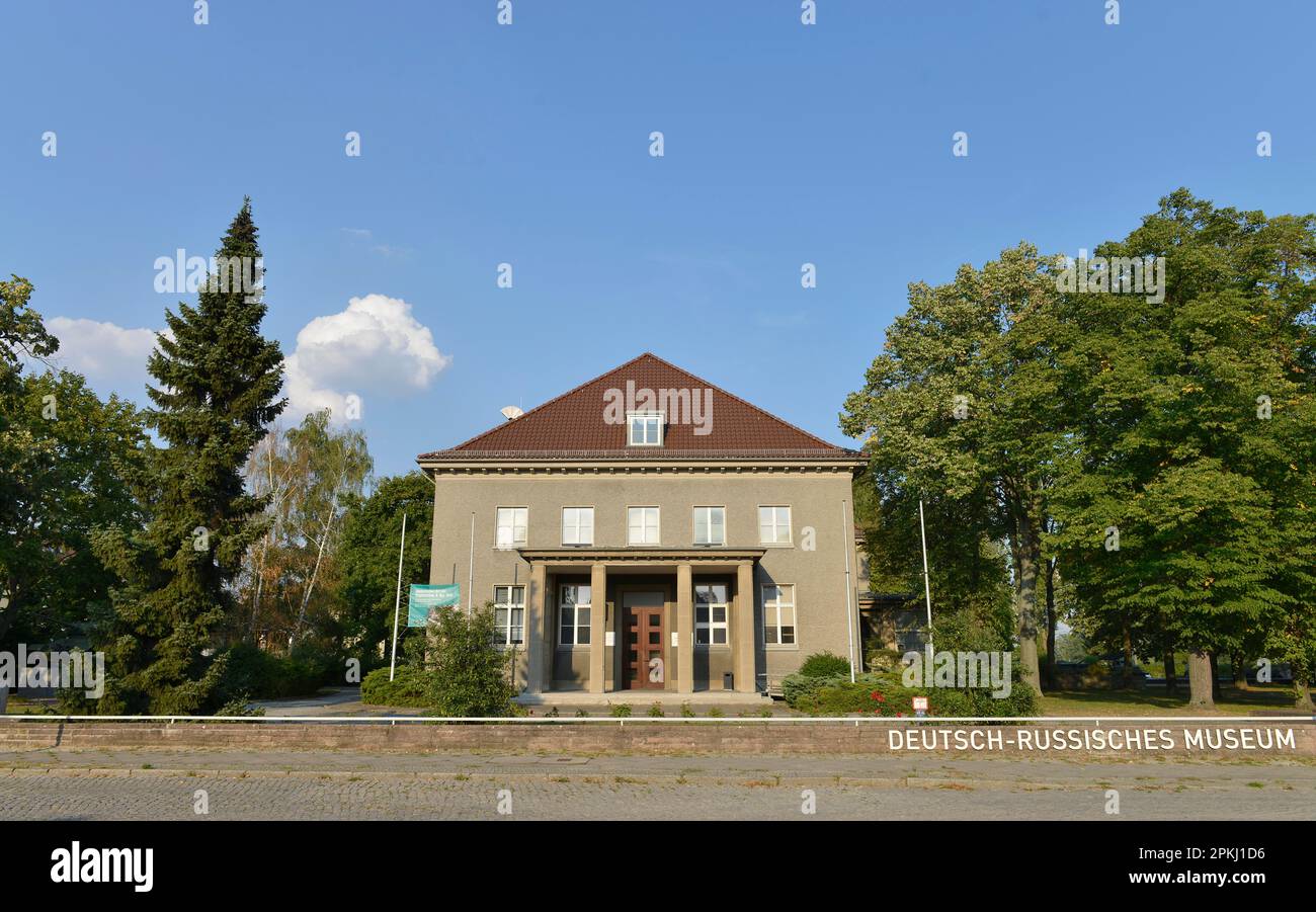 Deutsch-Russisches Museum, Zwieseler Straße, Karlshorst, Lichtenberg, Berlin, Deutschland Stockfoto