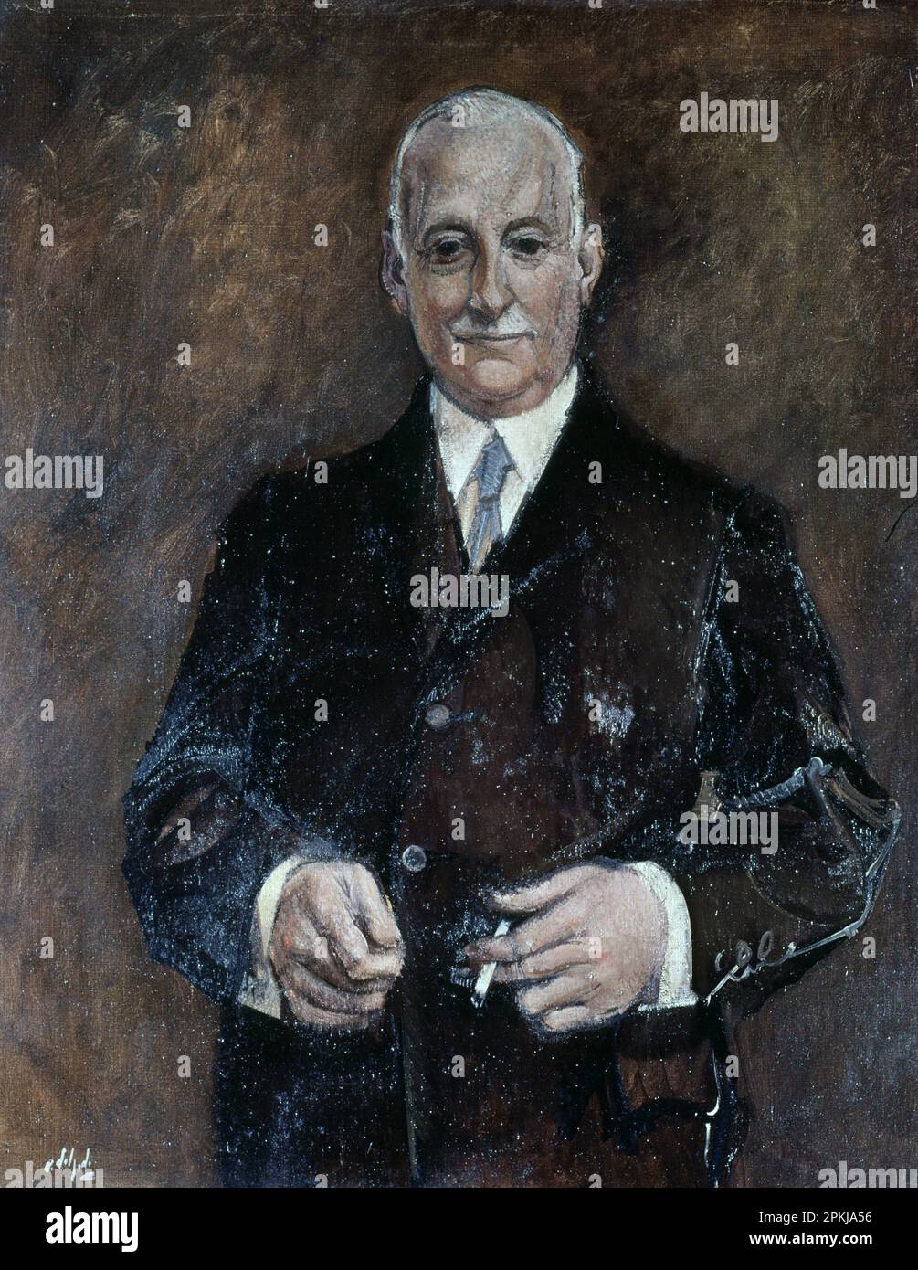 MIGUEL PRIMO DE RIVERA. MILITAR Y POLITICO ESPAÑOL . 1870-1930. OLEO DE ALVARO DELGADO. MINISTERIO DE EDUCACION Y CIENCIA . MADRID. ATENCION: AUTOR CONTEMPORANEO SUJETO EIN COPYRIGHT ©. EL CLIENTE FINAL ES RESPONSABLE DE LA GESTION DE LOS DERECHOS DE AUTOR CON LAS SOCIEDADES EXISTENTES DE GESTION DE DERECHOS O DIRECTAMENTE CON LOS ORGANISMOS TITULARES DE LOS MISMOS. AUTOR: ALVARO DELGADO RAMOS. Stockfoto