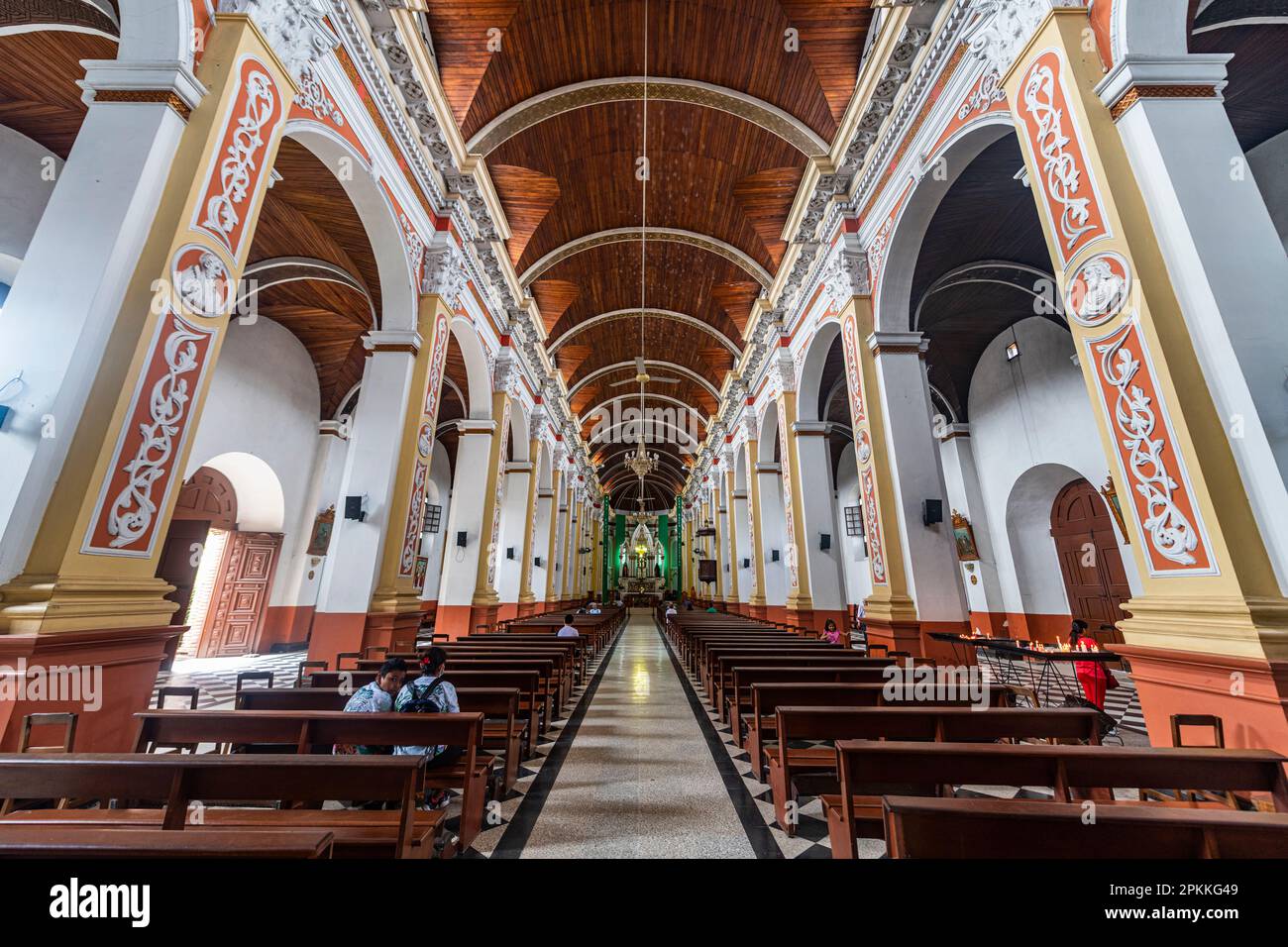 Die Kathedrale St. Lawrence, Santa Cruz de la Sierra, Bolivien, Südamerika Stockfoto