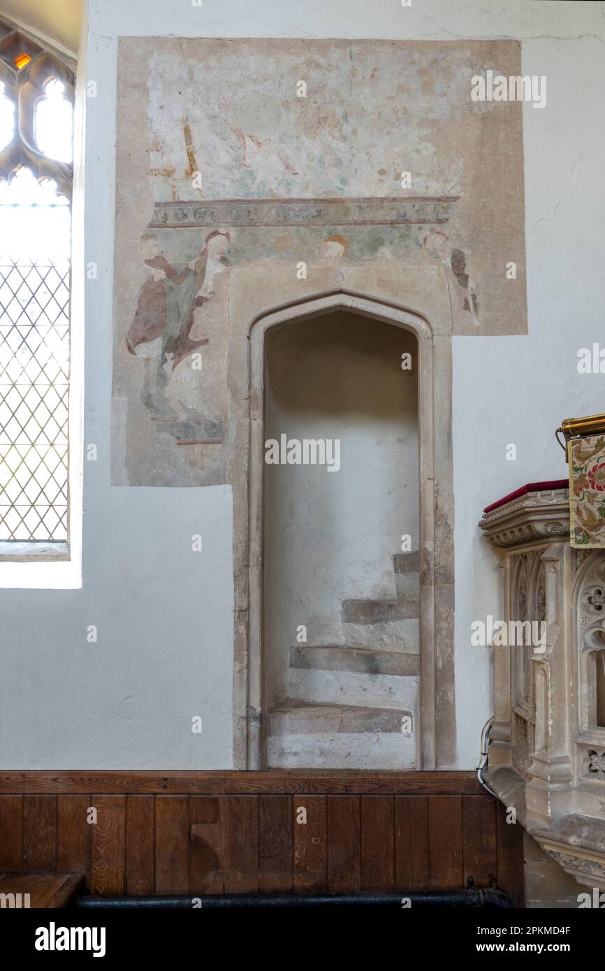 St. Mary's Church, Grundisburgh, Suffolk, England Stockfoto