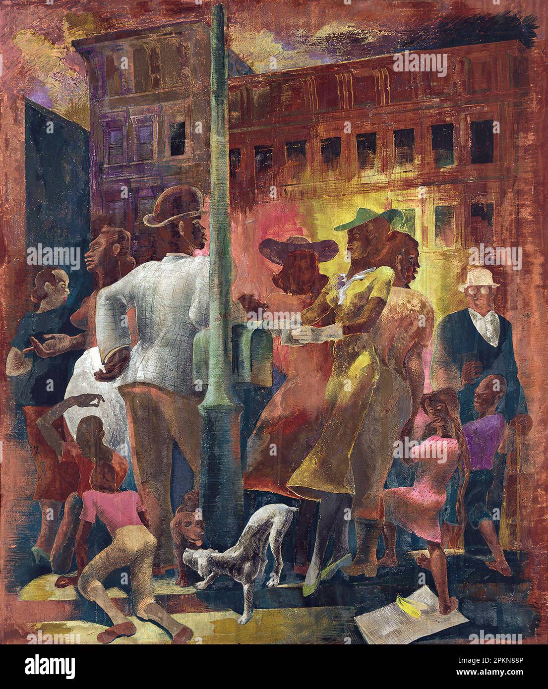 Szenen von Harlem New York von Kindred McLeary Stockfoto
