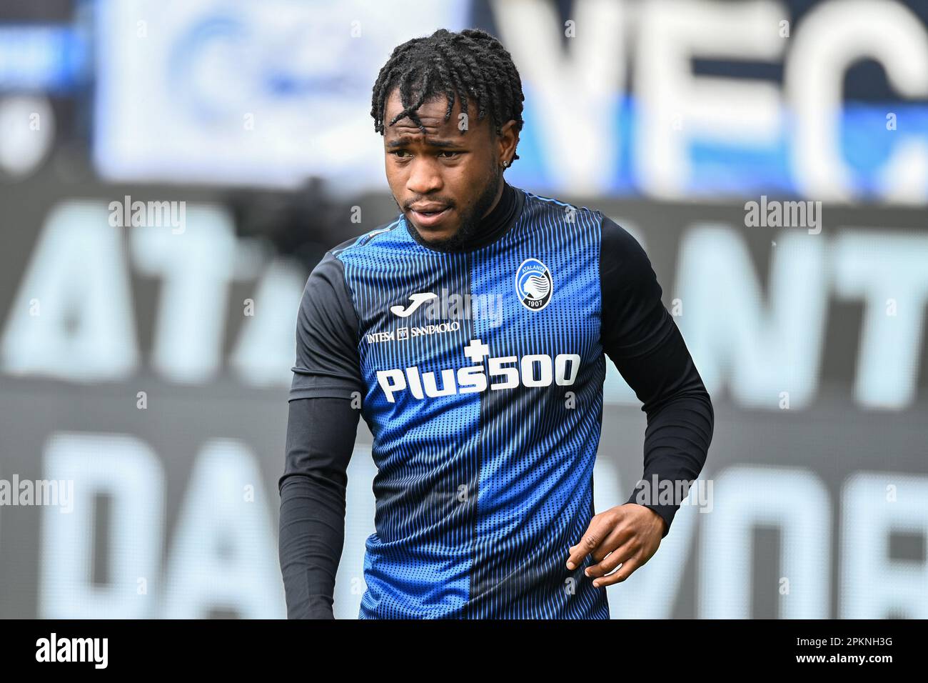 Gewiss Stadium, Bergamo, Italien, 08. April 2023, Ademola Lookman (Atalanta) beim Spiel Atalanta