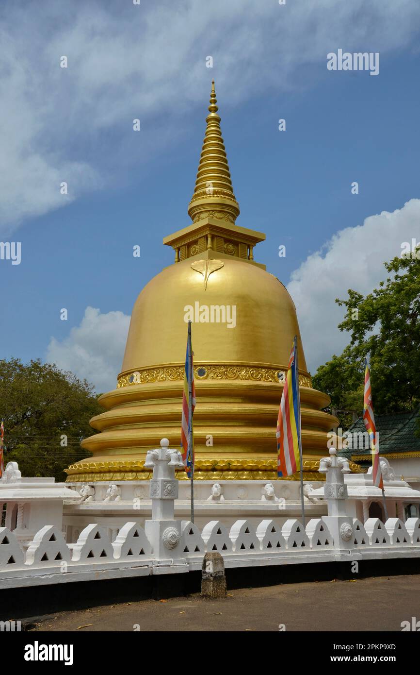 Stupa, Dambulla, Sri Lanka, Asien Stockfoto