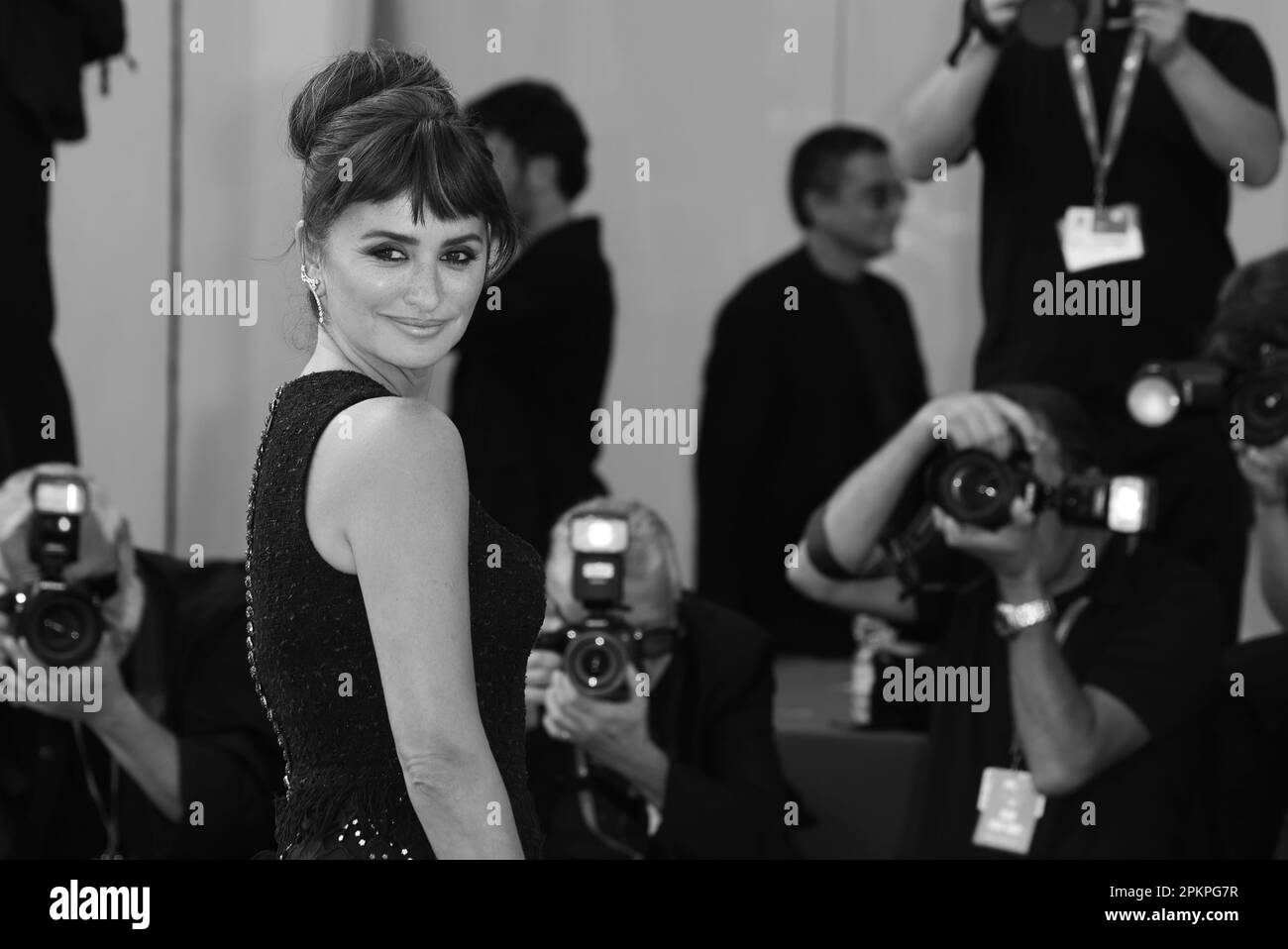VENEDIG, ITALIEN - 06. SEPTEMBER: Penelope Cruz nimmt am 06. September 2022 auf dem roten Teppich „die ewige Tochter“ des 79. Venedig Filmfestivals Teil Stockfoto