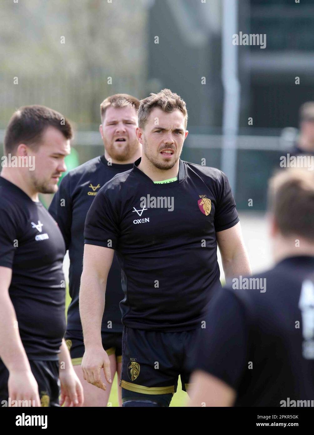 Carmarthen Quins RFC / RCG Indigo Premiership 08.04.2023 Stockfoto