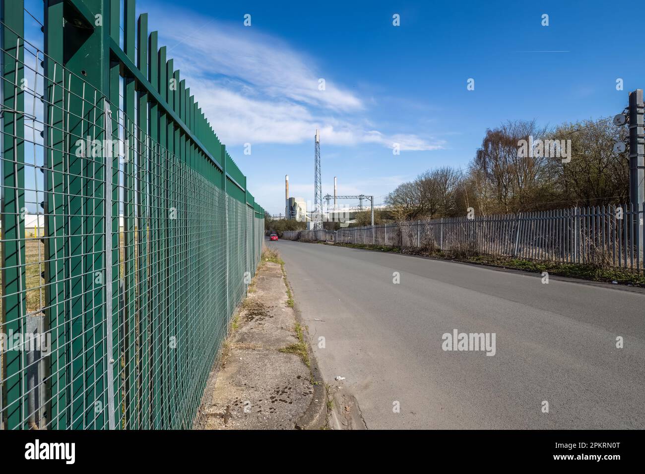 Ravenhead Industrial Estate in St. Helens, Merseyside Stockfoto