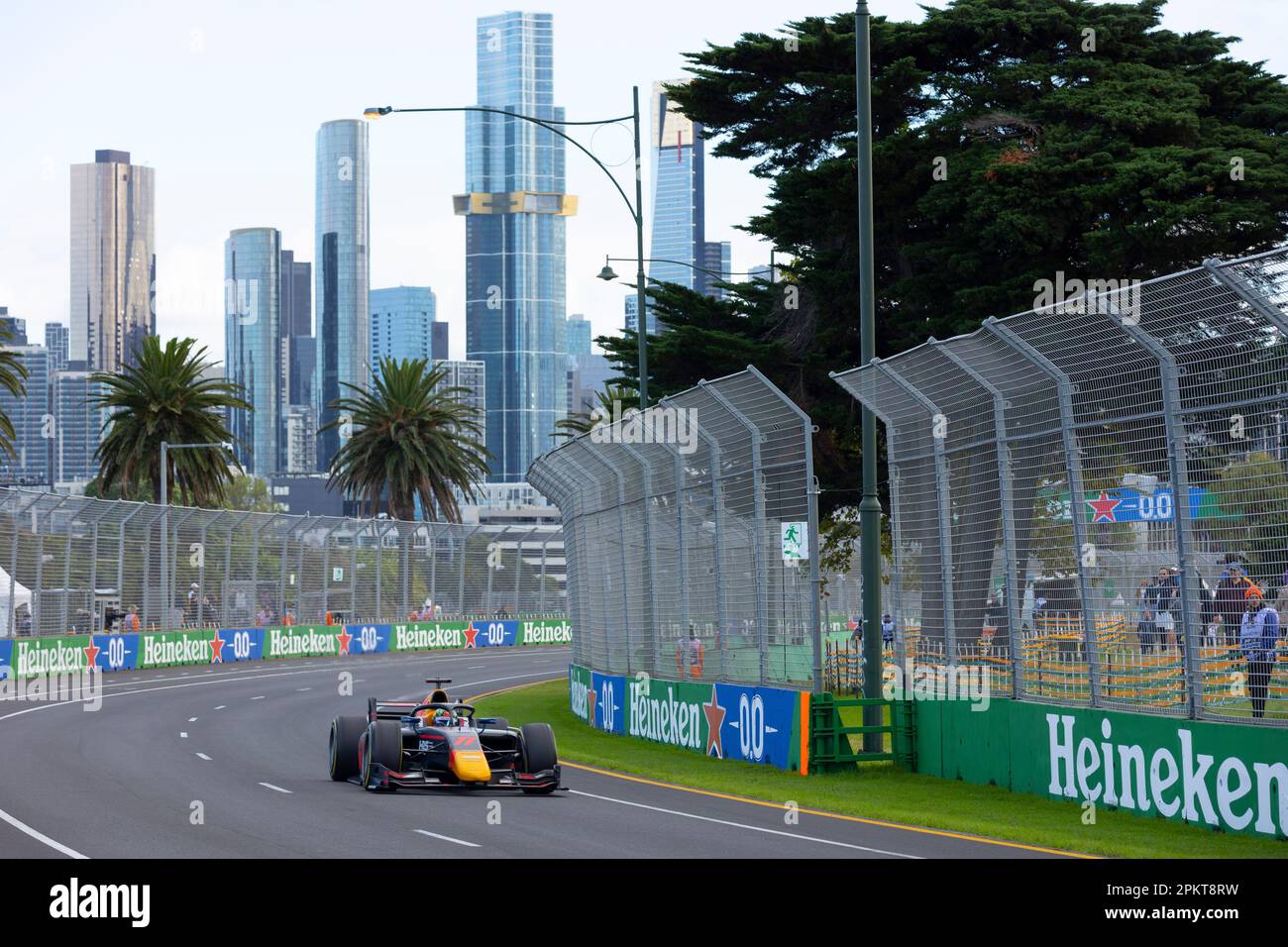 Melbourne, Australien. 31. März 2023. Ayumu Iwasa aus Japan fährt das DAMS (11) während der F2. Übung beim australischen Formel-1-Grand Prix am 31. März 2023. (Foto: George Hitchens/SOPA Images/Sipa USA) Guthaben: SIPA USA/Alamy Live News Stockfoto