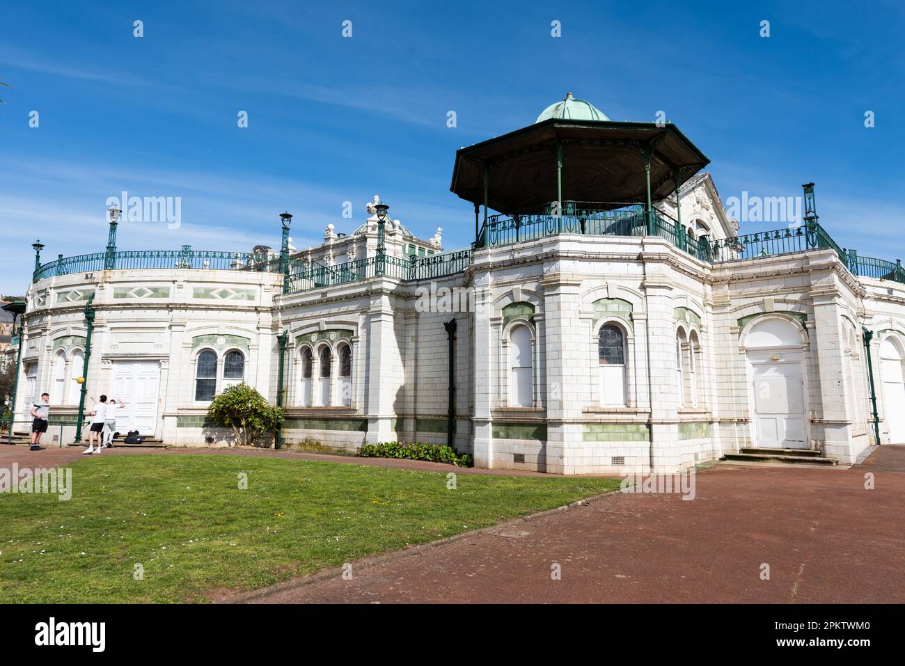 Das Pavilion Theatre. Torquay, Devon, Großbritannien. 07.04.2023 Stockfoto
