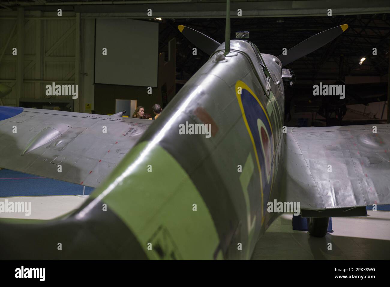 Spitfire MKV im RAF Museum in London Stockfoto
