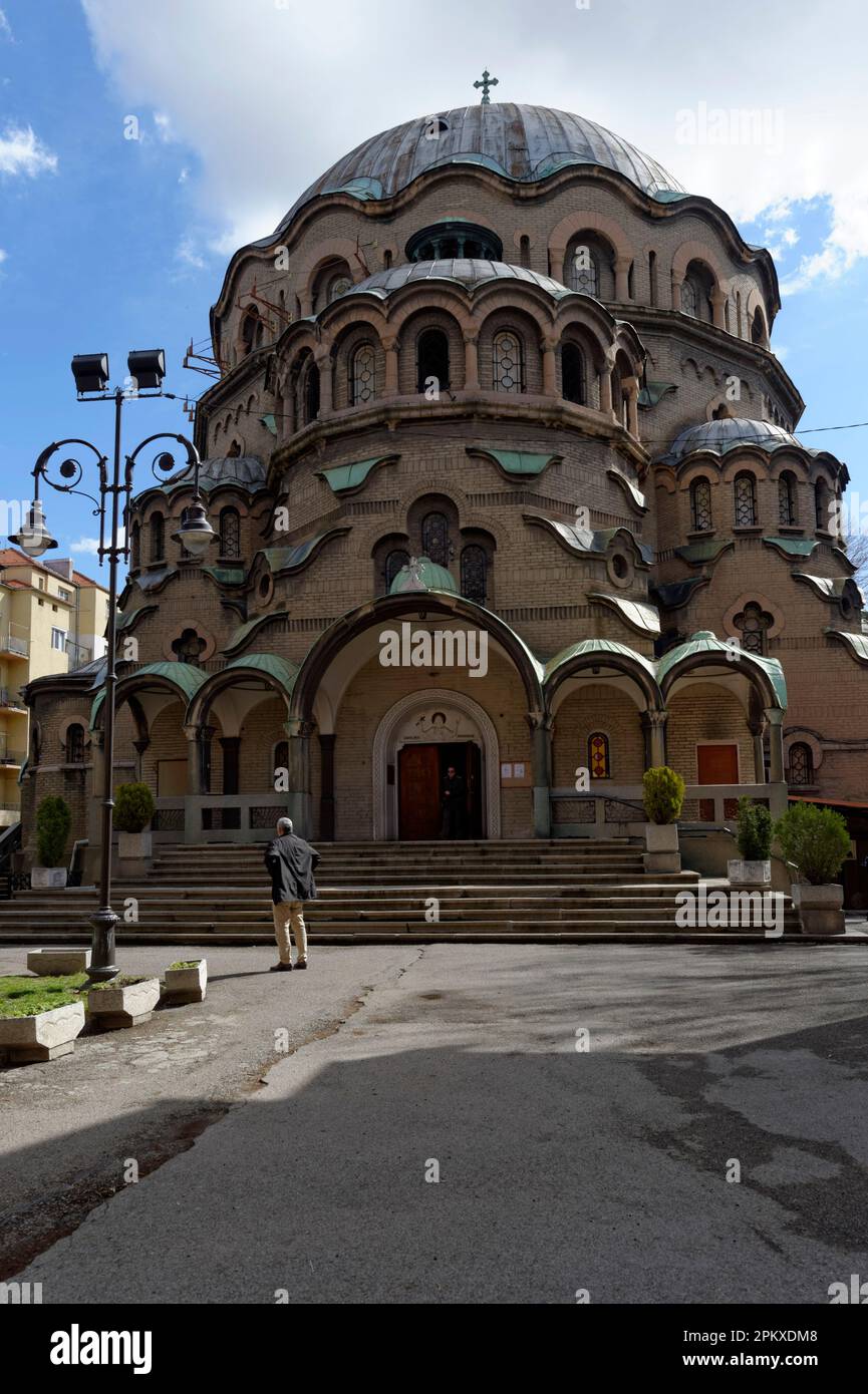 Bulgarische orthodoxe Kirche St. Paraskeva, Sofia, Bulgarien Stockfoto