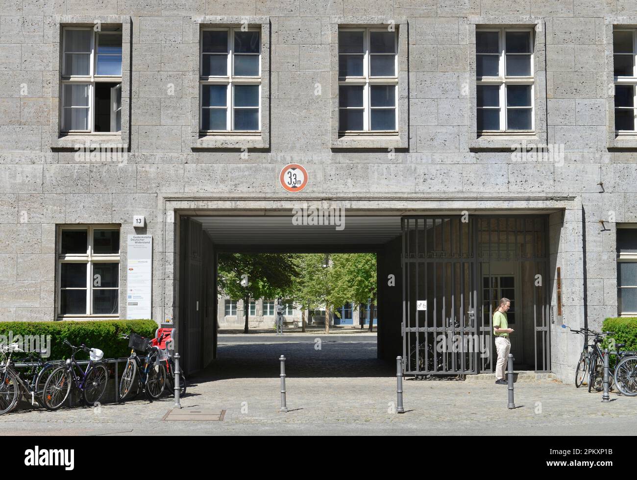 Bundesministerium für Verteidigung, Bendlerblock, Stauffenbergstraße, Tiergarten, Mitte, Berlin, Deutschland Stockfoto