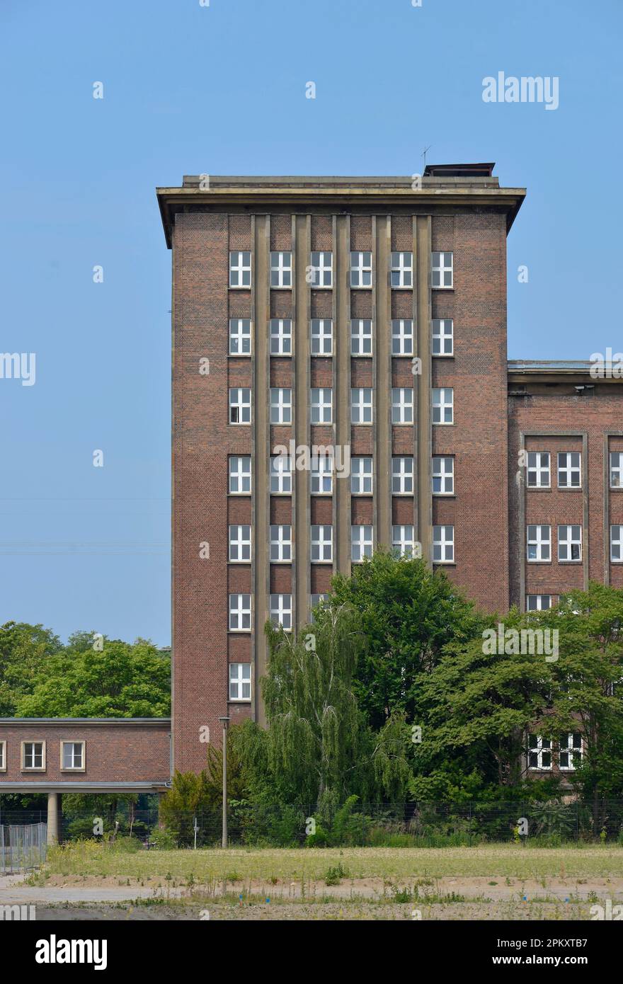 Funkhaus, Nalepastrasse, Oberschoeneweide, Berlin, Deutschland Stockfoto