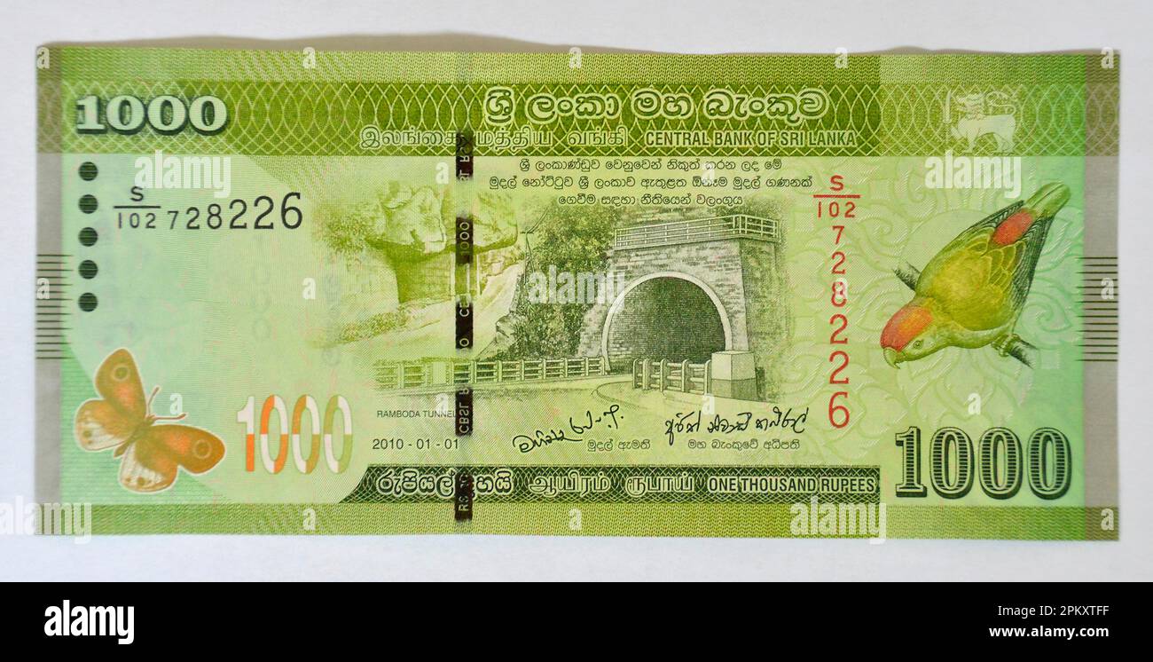 1000 rupees -Fotos und -Bildmaterial in hoher Auflösung – Alamy