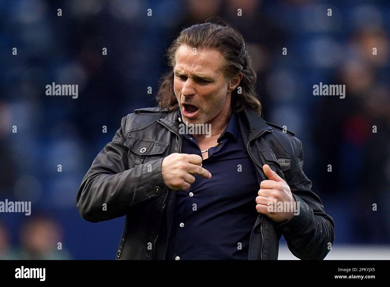 Queens Park Rangers Manager Gareth Ainsworth nach der letzten Pfeife ...