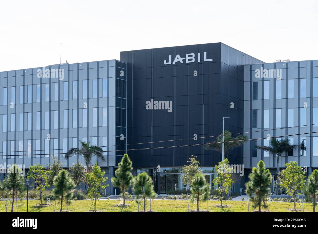 Das Hauptquartier von Jabil in St. Petersburg, FL, USA. Stockfoto