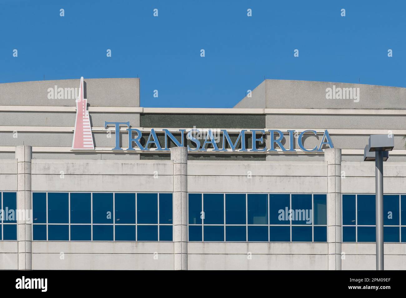 Hauptsitz der Transamerica Financial Advisors in St. Petersburg, FL, USA Stockfoto